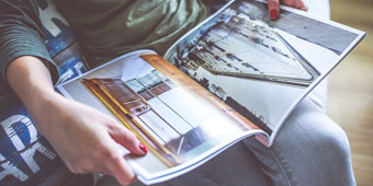 Magazine squareback