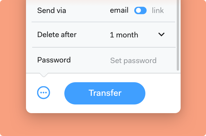 Wetransfer link